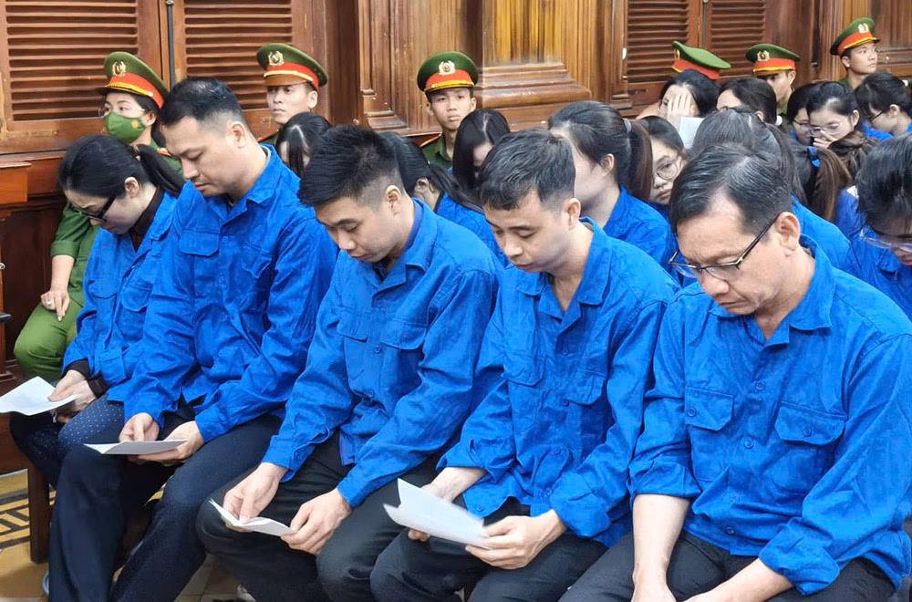 C&aacute;c bị c&aacute;o tại t&ograve;a - TAND TP.HCM