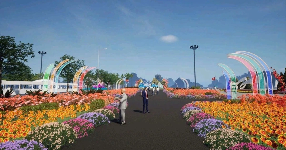 Đại lộ hoa & ánh sáng lần đầu tại Vịnh Hạ Long: Cánh cửa số mở ra Tết