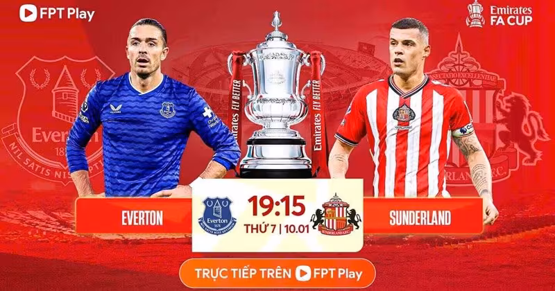 Everton vs Sunderland FA Cup 2025-2026: Đánh giá & dự đoán