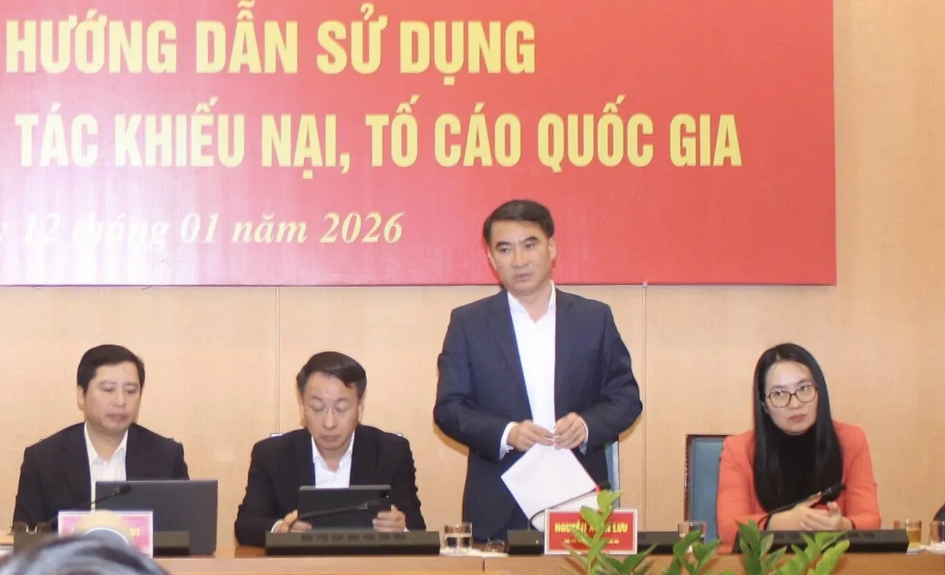 Ph&oacute; Chủ tịch UBND Nguyễn Xu&acirc;n Lưu ph&aacute;t biểu