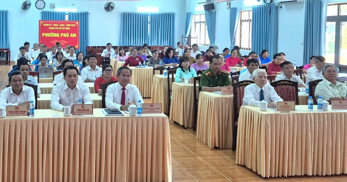 Hội nghị Đảng bộ Phú An 2025: Thành tựu và hướng đi 2026
