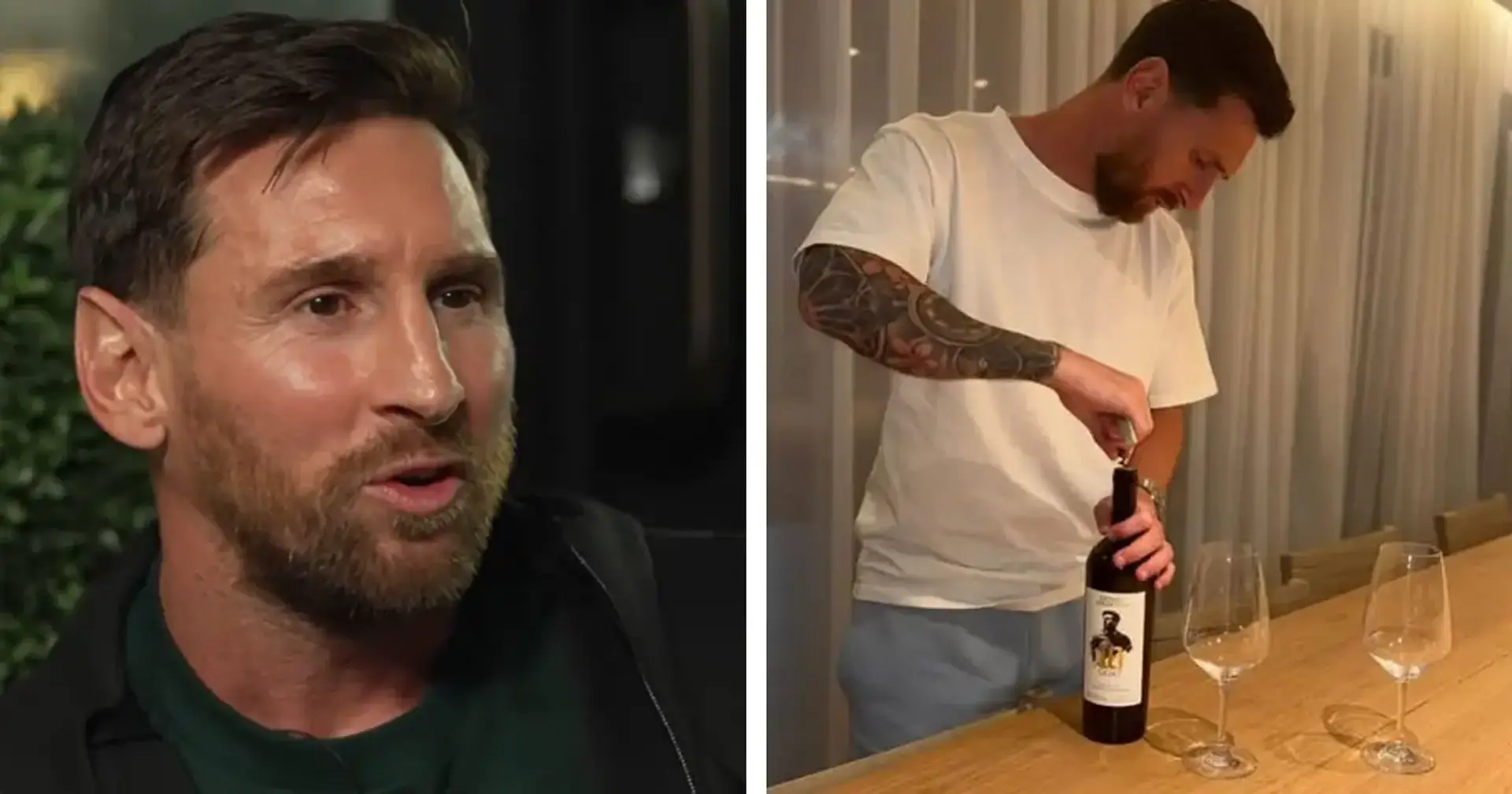 Messi uống rượu vang pha Sprite &ndash; phong c&aacute;ch ri&ecirc;ng