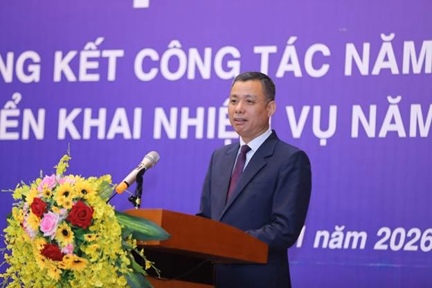 Nguyễn Th&agrave;nh C&ocirc;ng, Ph&oacute; Chủ tịch UBND tỉnh Sơn La ph&aacute;t biểu tại hội nghị