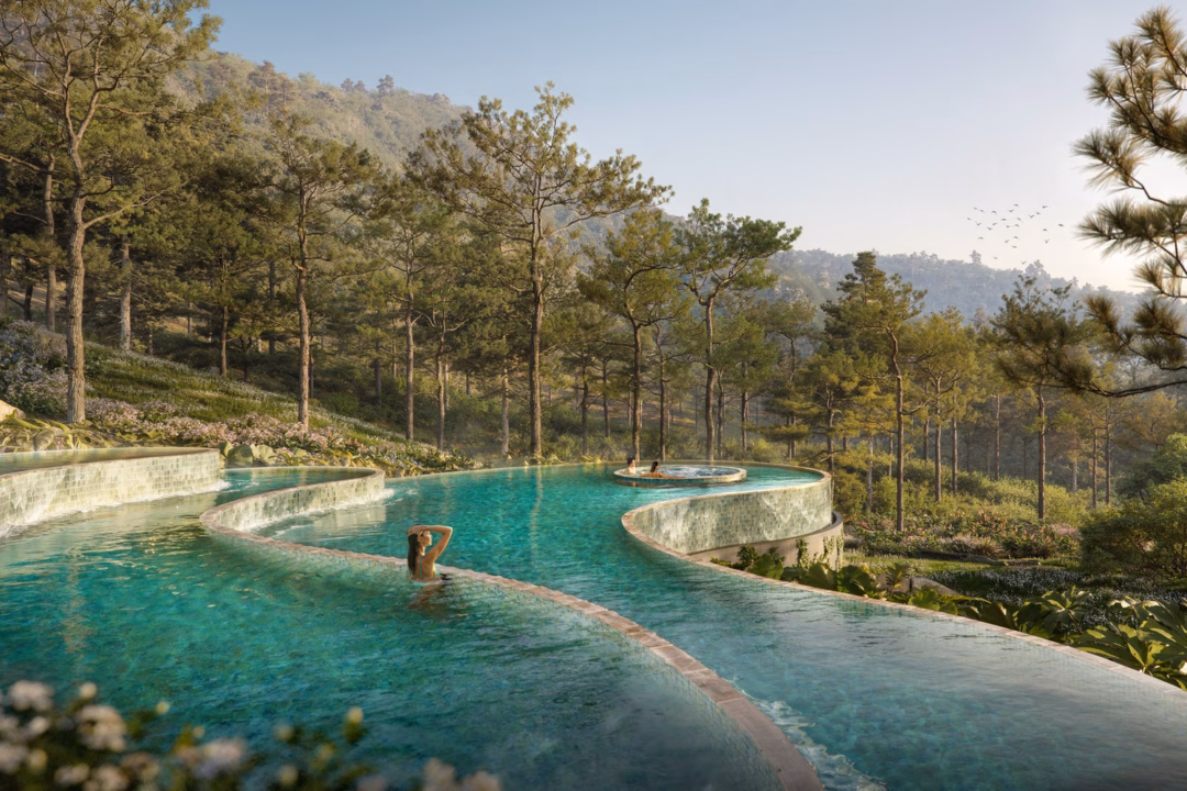 Onsen Pool &ndash; Trải nghiệm kho&aacute;ng n&oacute;ng bốn m&ugrave;a tại Camellia Residences