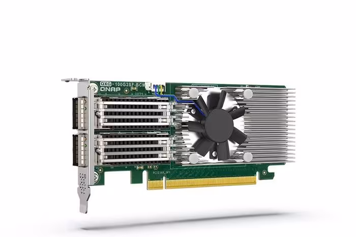 QNAP ra mắt card mạng 200 Gbps QXG‑100G2SF‑BCM cho NAS và máy chủ