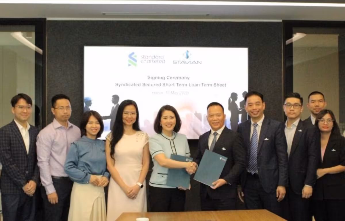 Standard Chartered ký vay 70 triệu USD cho Stavian Hóa chất