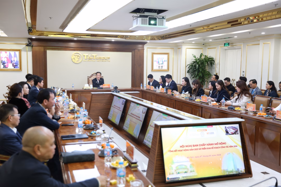 To&agrave;n cảnh hội nghị Ban Chấp h&agrave;nh HANOISME 2026