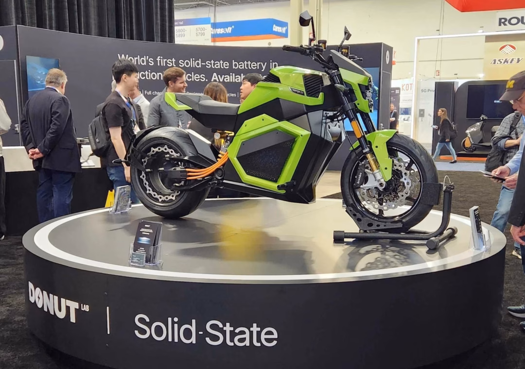 Verge TS Pro - Pin thể rắn, CES 2026 Xe máy điện Verge TS Pro với pin thể rắn (CES 2026)