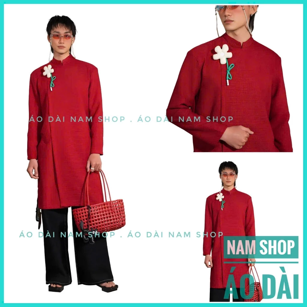 Sự bất ngờ khi áo dài nam cách tân suông làm thay đổi cảm giác tự tin trong ngày đầu năm 2026