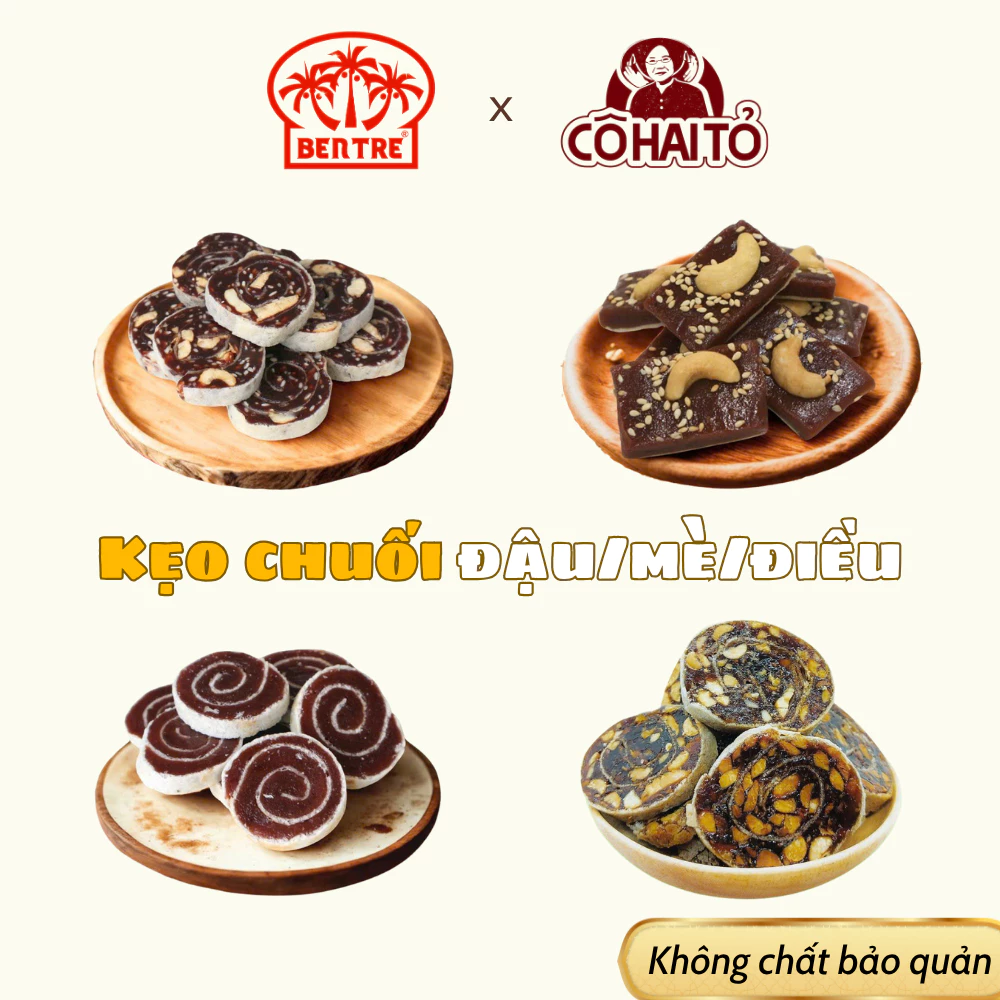 Sự kết hợp chuối tươi và bánh tráng giòn thường khiến người mua bất ngờ khi nhận ra không có chất bảo quản