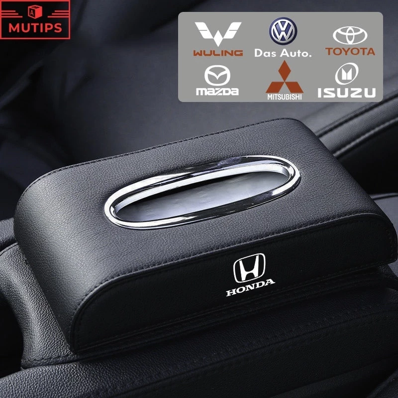 Những lúc hộp da chứa khăn giấy trong xe khiến khoang tay lái chật hẹp hơn bạn không ngờ