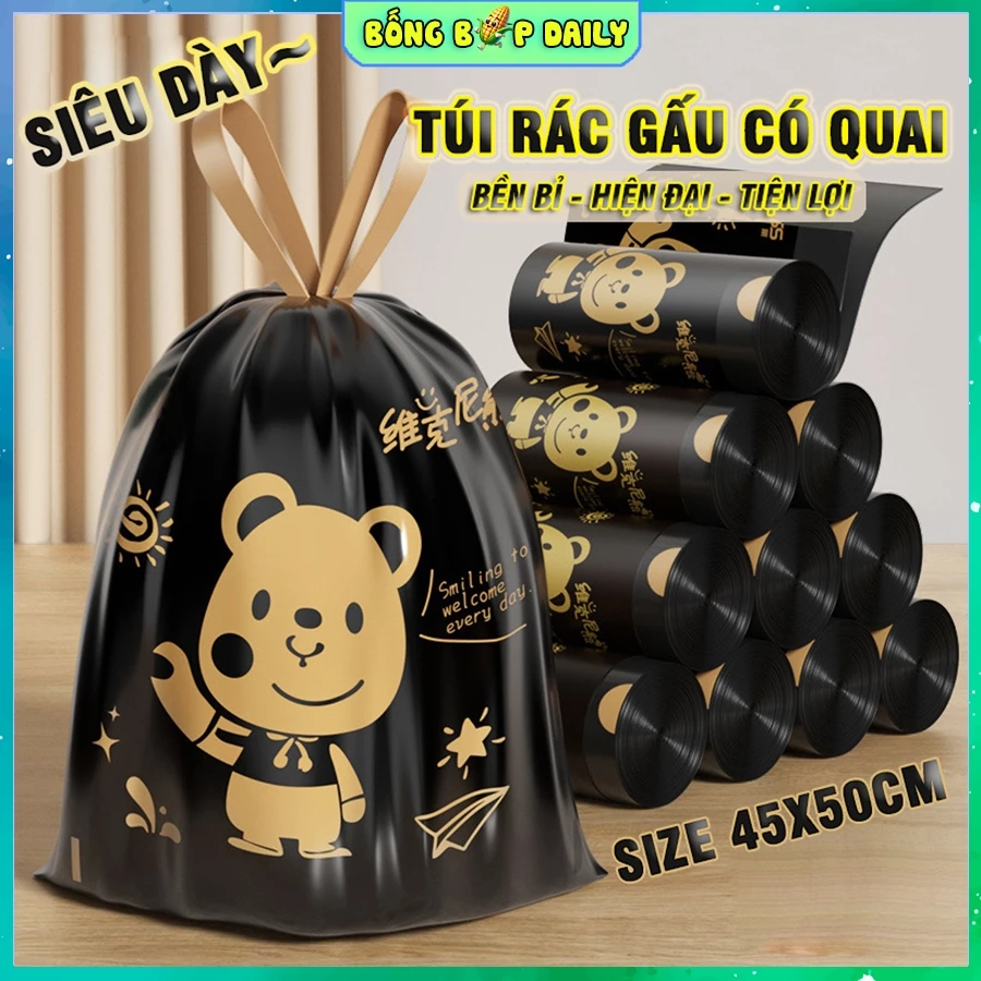 Túi rác có quai dày và dây rút: tại sao chúng lại ngăn rơi rác trong bếp tốt hơn dự đoán