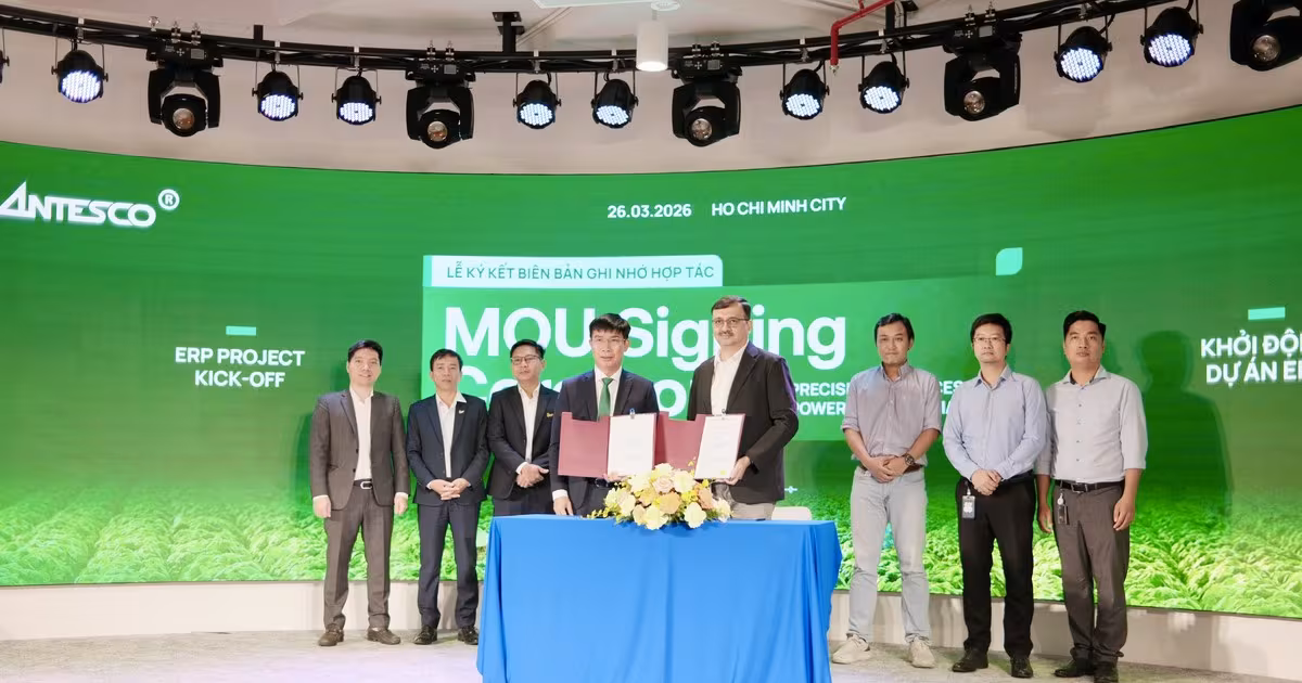 Antesco bắt tay Bosch: Khởi động dự án ERP-SAP nâng tầm quản trị số nông sản