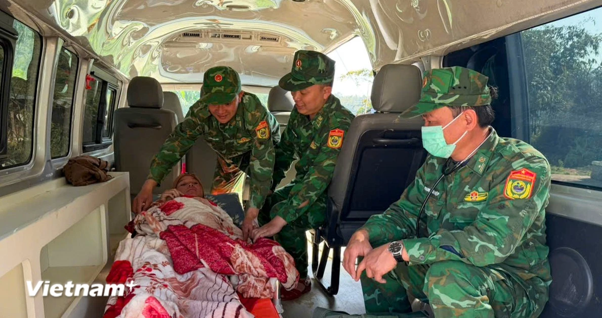 Hành Động Nhân Đạo: Bộ Đội Biên Phòng Giải Cứu Sản Phụ Lào Trong Tình Trạng Nguy Kịch