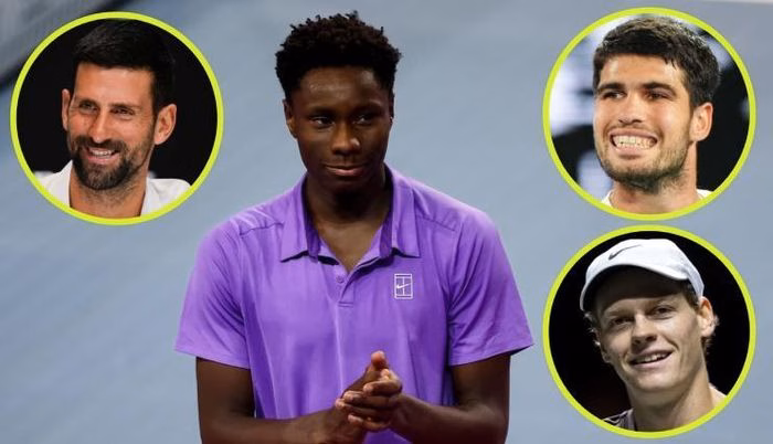 Moise Kouame, thần tượng Djokovic, đặt mục ti&ecirc;u cạnh tranh với Alcaraz v&agrave; Sinner