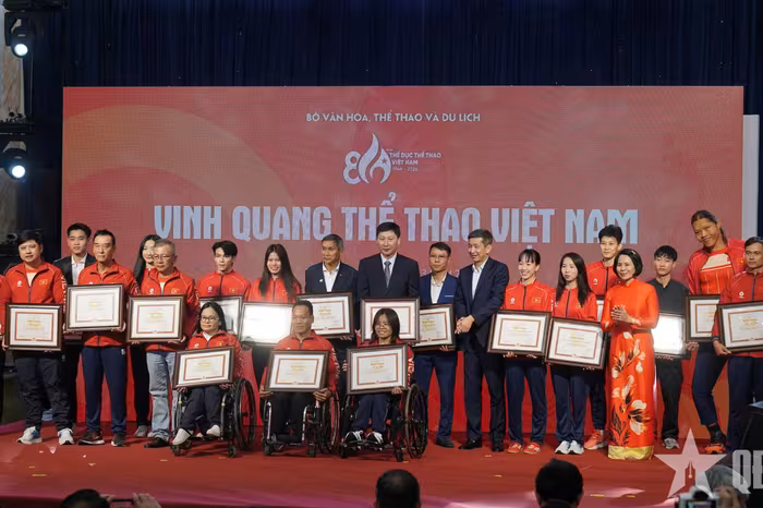 Vinh Quang Thể Thao Việt Nam 2025: Tôn Vinh Những Huyền Thoại Mới