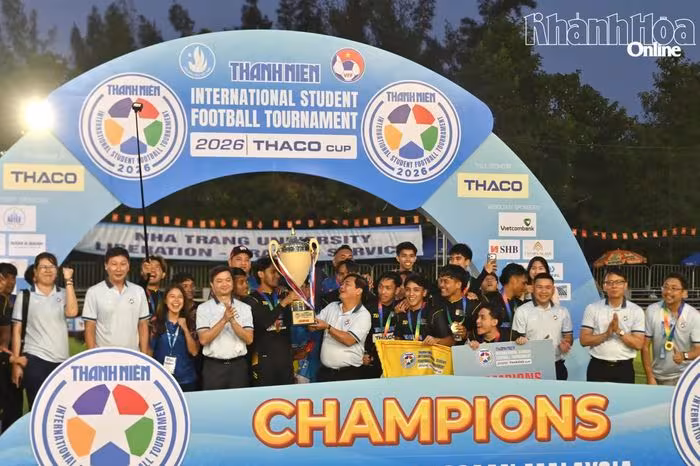 Đại học Quốc gia Malaysia vô địch Giải bóng đá sinh viên quốc tế lần II