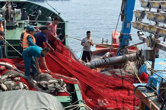 Hải đội Dân quân thường trực Đà Nẵng cứu hộ thành công tàu cá gặp nạn