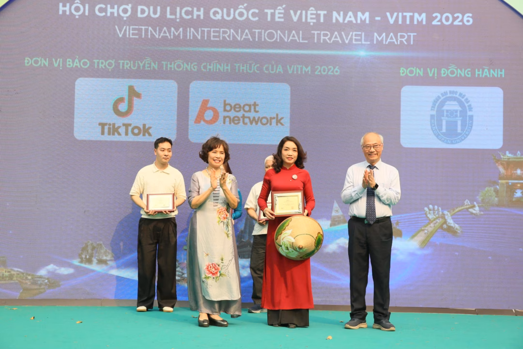 Kết nối B2B tại VITM 2026 Các doanh nghiệp kết nối giao thương tại Hội chợ Du lịch Quốc tế Việt Nam 2026