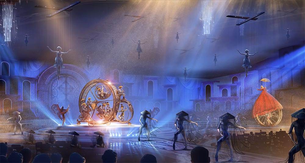 Kh&ocirc;ng gian dinner show sang trọng tại Ph&uacute; Quốc