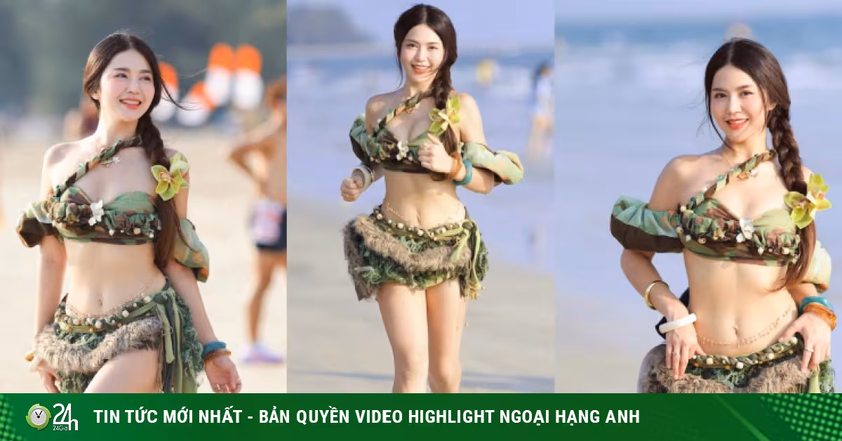 Mỹ nhân ‘Công chúa rừng xanh’ gây bão tại giải chạy Bikini Run Chanthaburi 2026