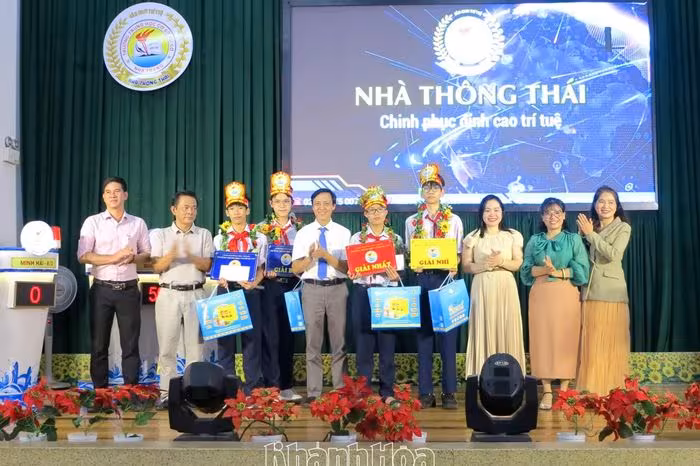 THCS Âu Cơ: Những gương mặt xuất sắc lộ diện tại cuộc thi Nhà thông thái