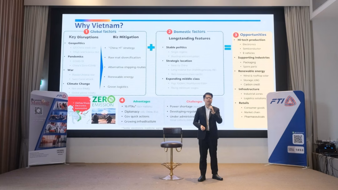 Ông Noppawut chia sẻ kinh nghiệm Ông Noppawut chia sẻ kinh nghiệm