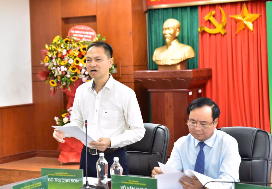 Ông Ngô Trường Sơn Ông Ngô Trường Sơn, Chánh Văn phòng Điều phối Nông thôn mới Trung ương