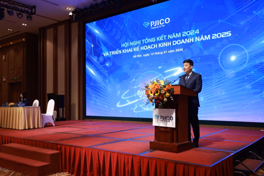 Chủ tịch Phạm Thanh Hải phát biểu tại hội nghị triển khai Kế hoạch kinh doanh 2025 Chủ tịch Phạm Thanh Hải phát biểu tại hội nghị triển khai Kế hoạch kinh doanh 2025
