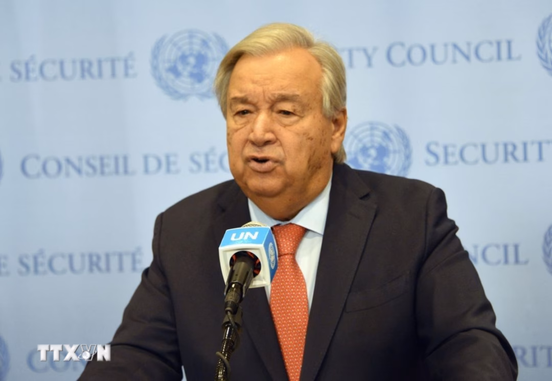 Tổng Thư ký Liên hợp quốc Antonio Guterres
