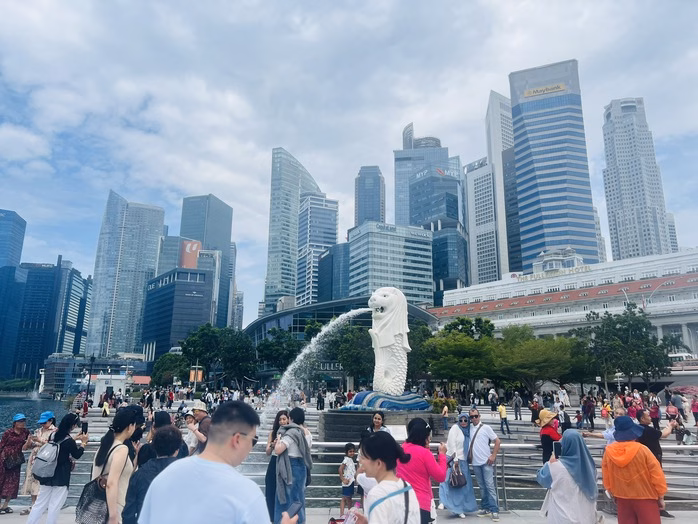 Khách quốc tế đến Singapore Singapore đón 16,5 triệu lượt khách quốc tế trong năm 2024