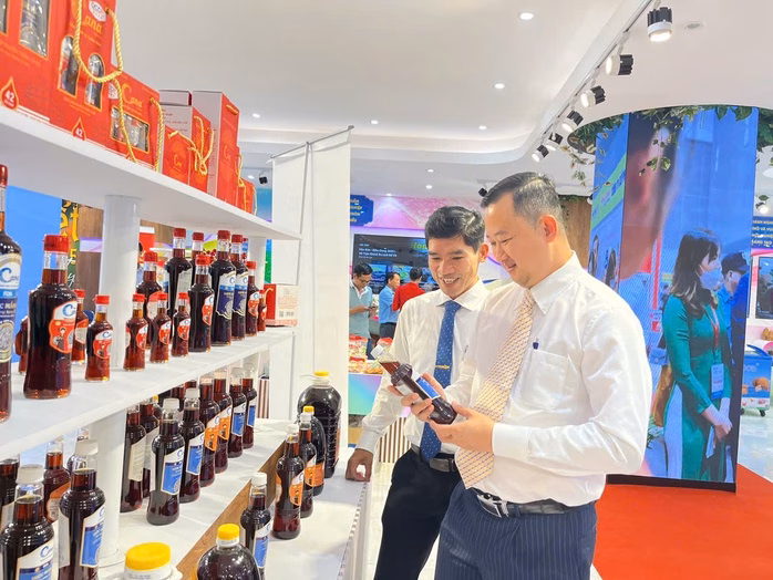 Các sản phẩm đặc sản Ninh Thuận được trưng bày tại Showroom Xuất khẩu