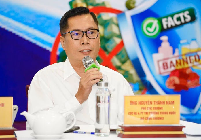 Ông Nguyễn Thành Nam, Phó Cục trưởng Cục Quản lý và Phát triển thị trường trong nước (Bộ Công Thương) Ông Nguyễn Thành Nam, Phó Cục trưởng Cục Quản lý và Phát triển thị trường trong nước (Bộ Công Thương)