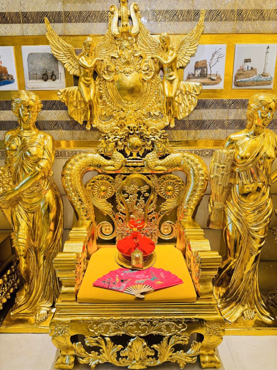 Khu du lịch dát vàng rực rỡ ở Cần Thơ gây sốt cộng đồng mạng Khu du lịch “độc lạ” miền Tây dành cho “khối phụ huynh”, giới trẻ cũng rần rần lưu lại địa chỉ vì lý do này- Ảnh 6.