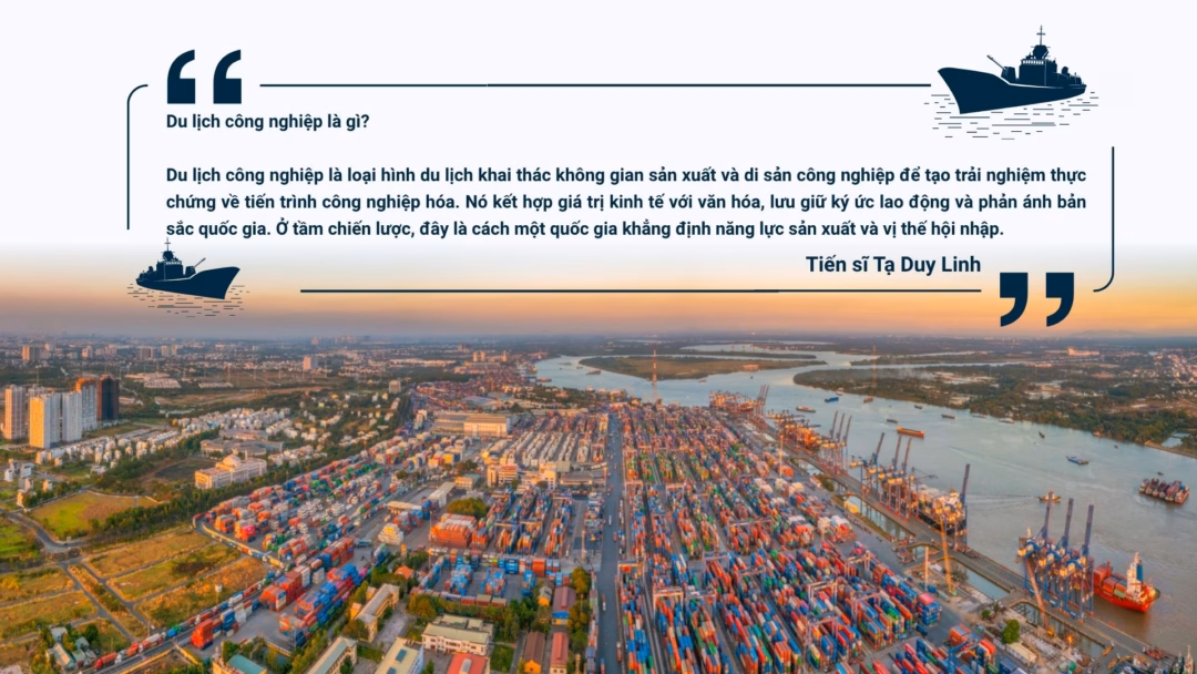 Siêu đô thị công nghiệp – dịch vụ – cảng biển mới: Tương lai của du lịch công nghiệp Việt Nam