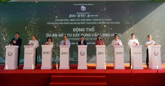 Cầu Long Hưng (Đồng Nai 2) Ba dự án cầu lớn kết nối TP HCM, Đồng Nai đồng loạt động thổ. Ảnh: Nam Long