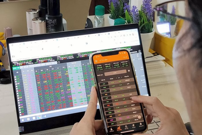 Biểu đồ VN-Index giảm nhẹ ng&agrave;y 15/1