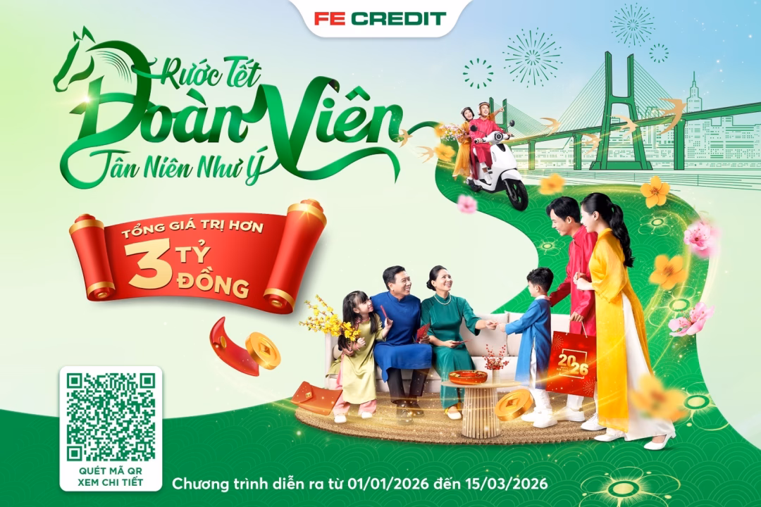 FE Credit triển khai ưu đ&atilde;i Tết
