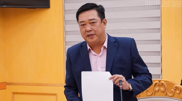 Gi&aacute;m đốc Chi nh&aacute;nh L&agrave;o Cai b&aacute;o c&aacute;o kết quả hoạt động năm 2025