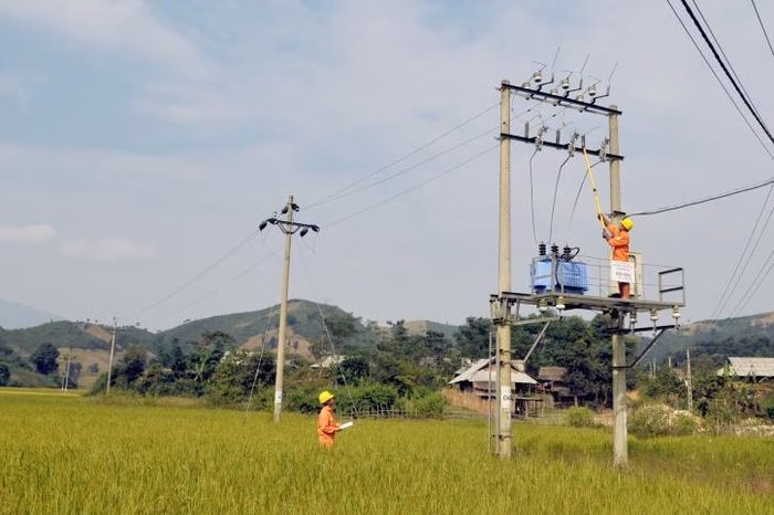 Kiểm tra an to&agrave;n lưới điện tại c&ocirc;ng trường