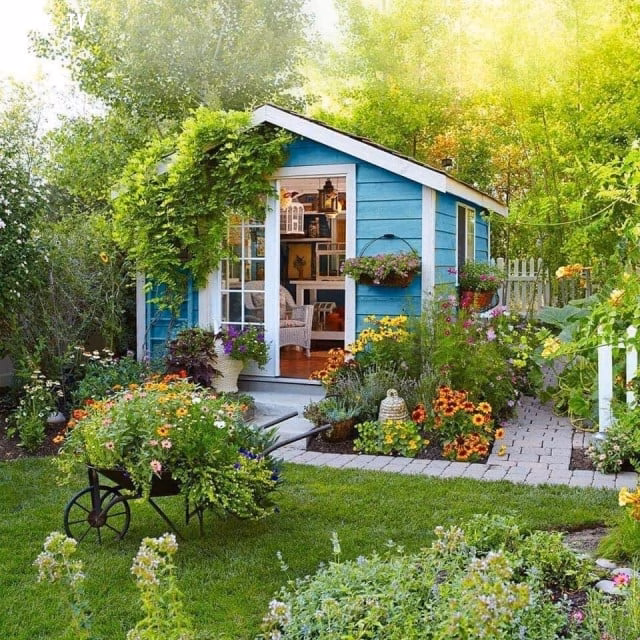 Ng&ocirc;i nh&agrave; A &ndash; Nh&agrave; vườn y&ecirc;n tĩnh, nhiều c&acirc;y xanh