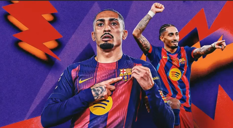 Raphinha đang trong thời kỳ đỉnh cao sự nghiệp