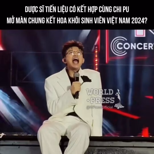 Dược sĩ Tiến lộ diện trong đêm chung kết Hoa khôi Sinh viên Việt Nam 2024?