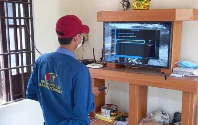 SCTV phát sóng giải U23 Đông Nam Á 2025: Căng bóng đá khu vực trên các kênh truyền hình SCTV lắp đặt dịch vụ trọn gói Internet – Truyền hình tại nhà khách hàng. Ảnh: SCTV