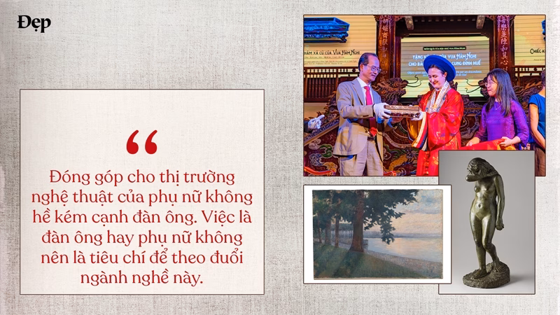 Hàm Nghi – Vị hoàng đế lưu vong trở thành nghệ sĩ ở Alger Bên cạnh nghiên cứu về tranh của vua Hàm Nghi, hiện tại bà có nghiên cứu về nhân vật nào khác hay không?