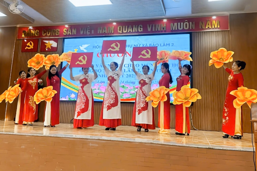 Hội Phụ nữ xã Bảo Lâm 2: Nhiều hoạt động thiết thực chào mừng Đại hội Đảng bộ