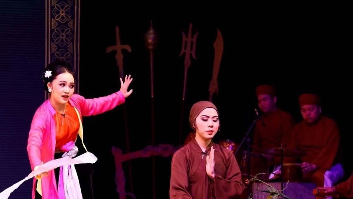 Một trong những lý do khiến các trường nghệ thuật không tuyển sinh các lớp sân khấu truyền thống là đầu ra của sinh viên khá hẹp, thế hệ trẻ không mặn mà với nghệ thuật truyền thống. (Ảnh minh họa: NVCC)