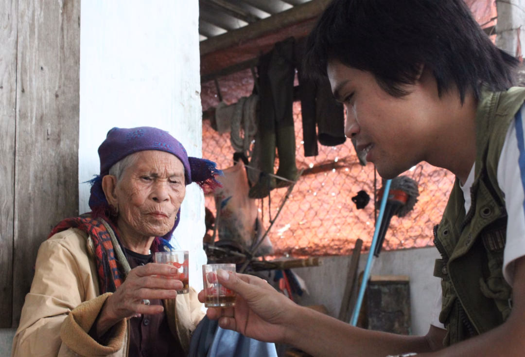 Cố nghệ nhân Hà Thị Cầu thời điểm năm 2010.