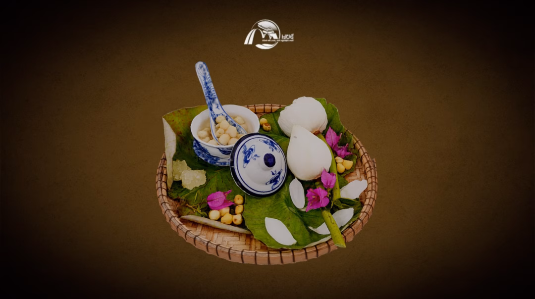 Số hóa 3D ẩm thực Huế – Làm sống động kinh đô gastronomy Món chè hạt sen Huế dưới định dạng 3D (Ảnh: Sở du lịch Huế).