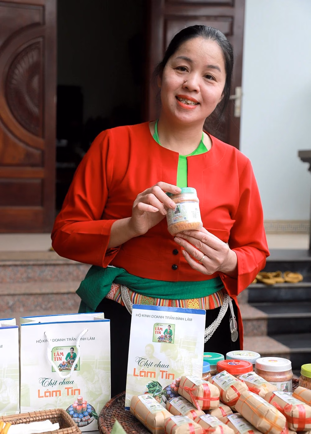 Thịt chua Lâm Tin – Đặc sản OCOP Phú Thọ với hương vị đậm chất Mường